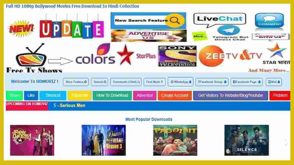 Full HD Bollywood Movies Download 1080p site List
