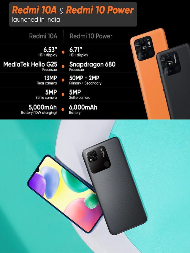 Redmi 10A Launched Check Price in India and Specifications
